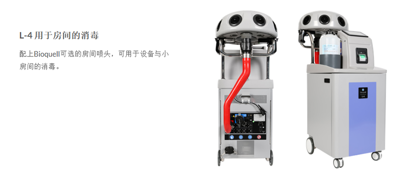Bioquell L-4 密閉空間/區域生物滅菌應用